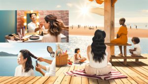 Blog 13 Come legare i capelli in spiaggia: stili pratici e chic