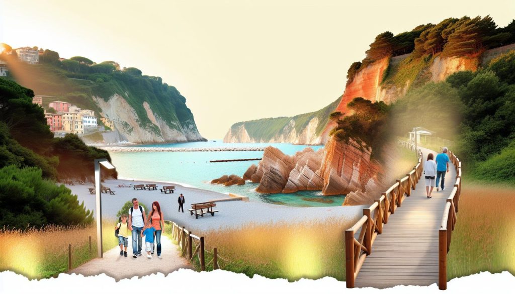 Come raggiungere spiaggia San Michele Sirolo a piedi 3 Come raggiungere spiaggia San Michele Sirolo a piedi