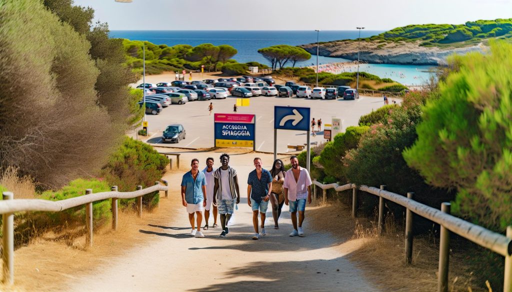 Come raggiungere spiaggia Urbani: accessi e parcheggi
