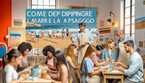 Come Dipingere Il Mare E La Spiaggia: Tutorial Passo Passo