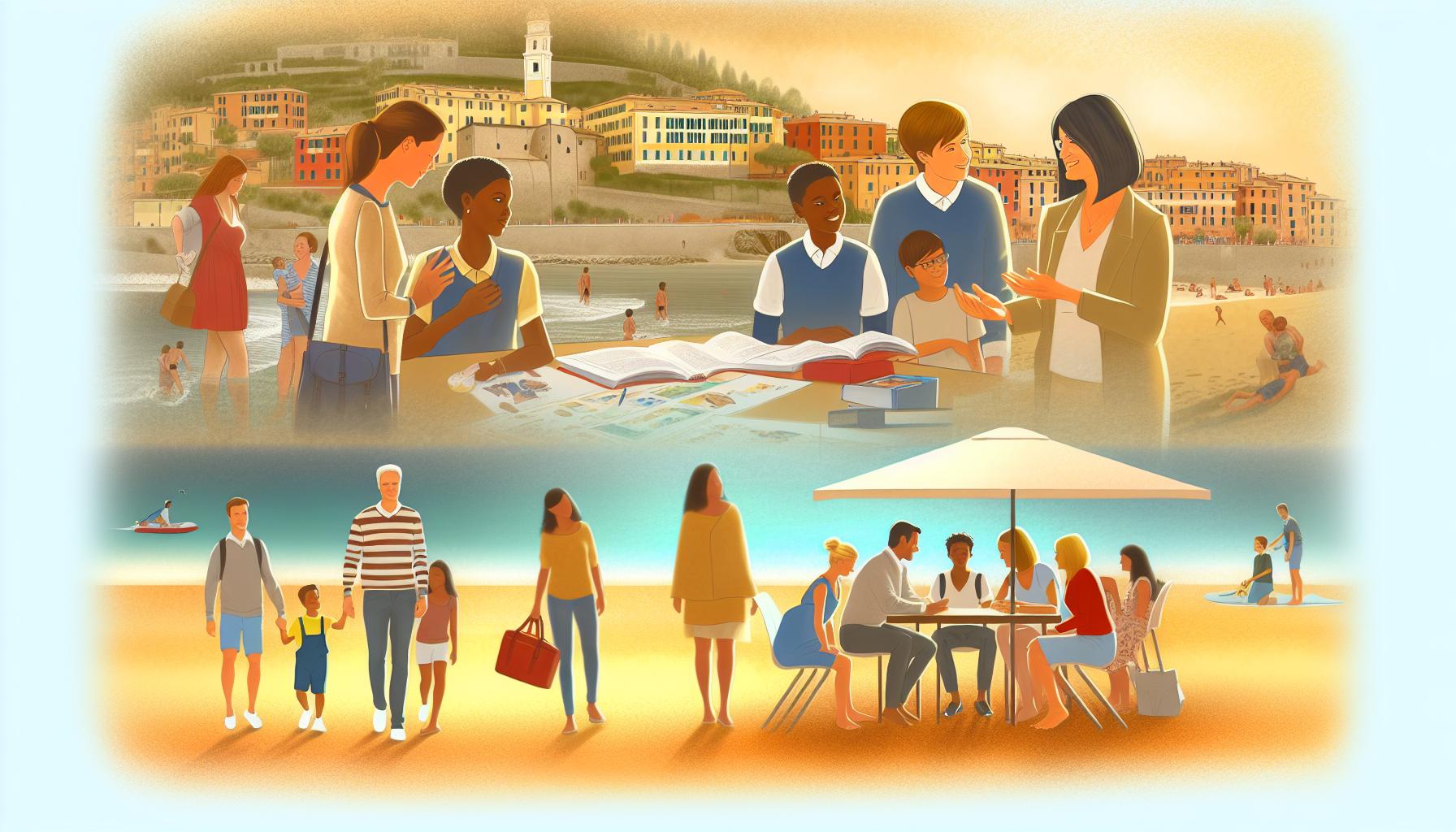 Come piantare l'ombrellone in spiaggia - Scopri le meraviglie di Varazze 3 La magia delle spiagge di Varazze: cosa aspettarti